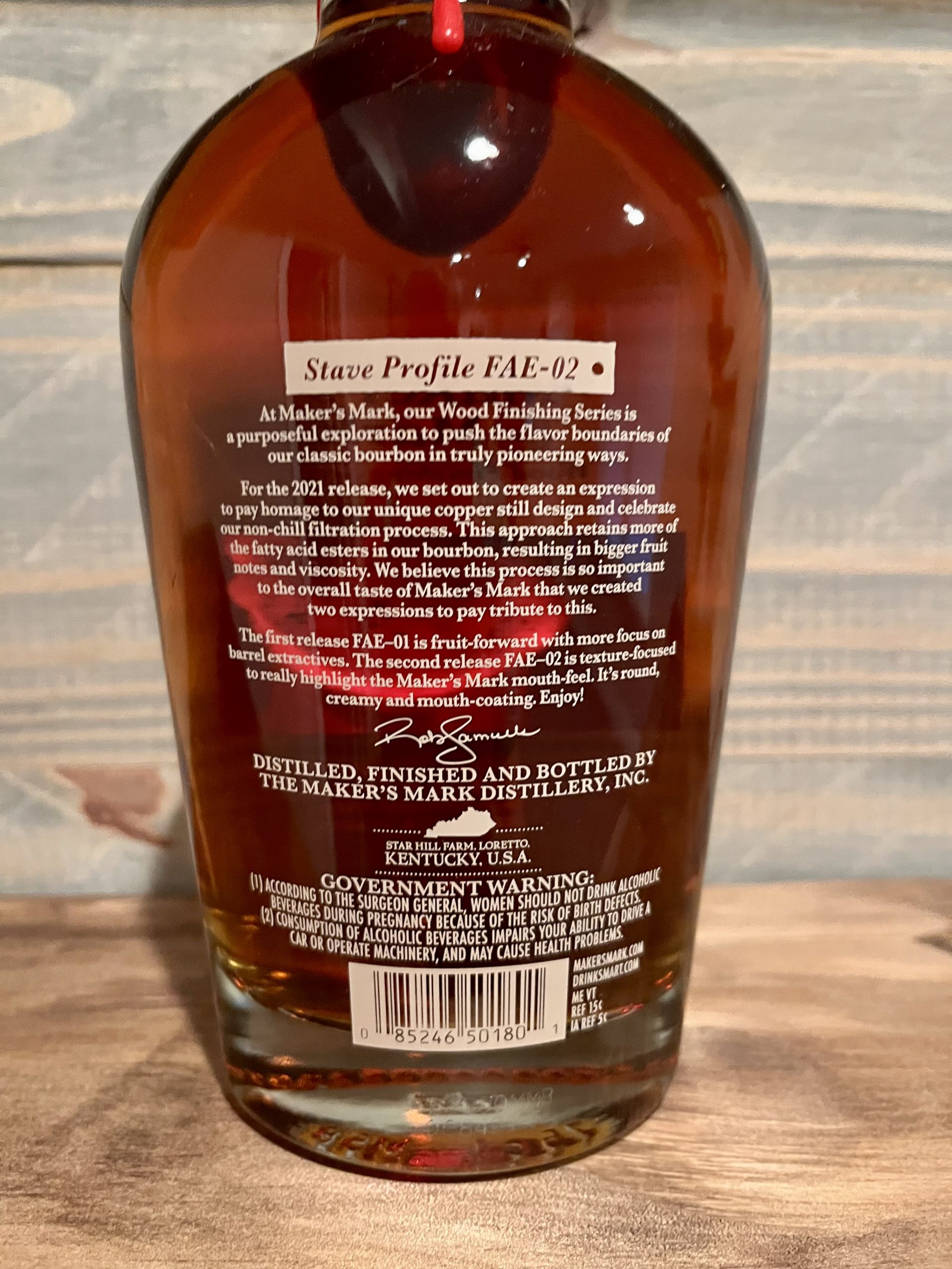 Maker’s Mark 2021 FAE-02