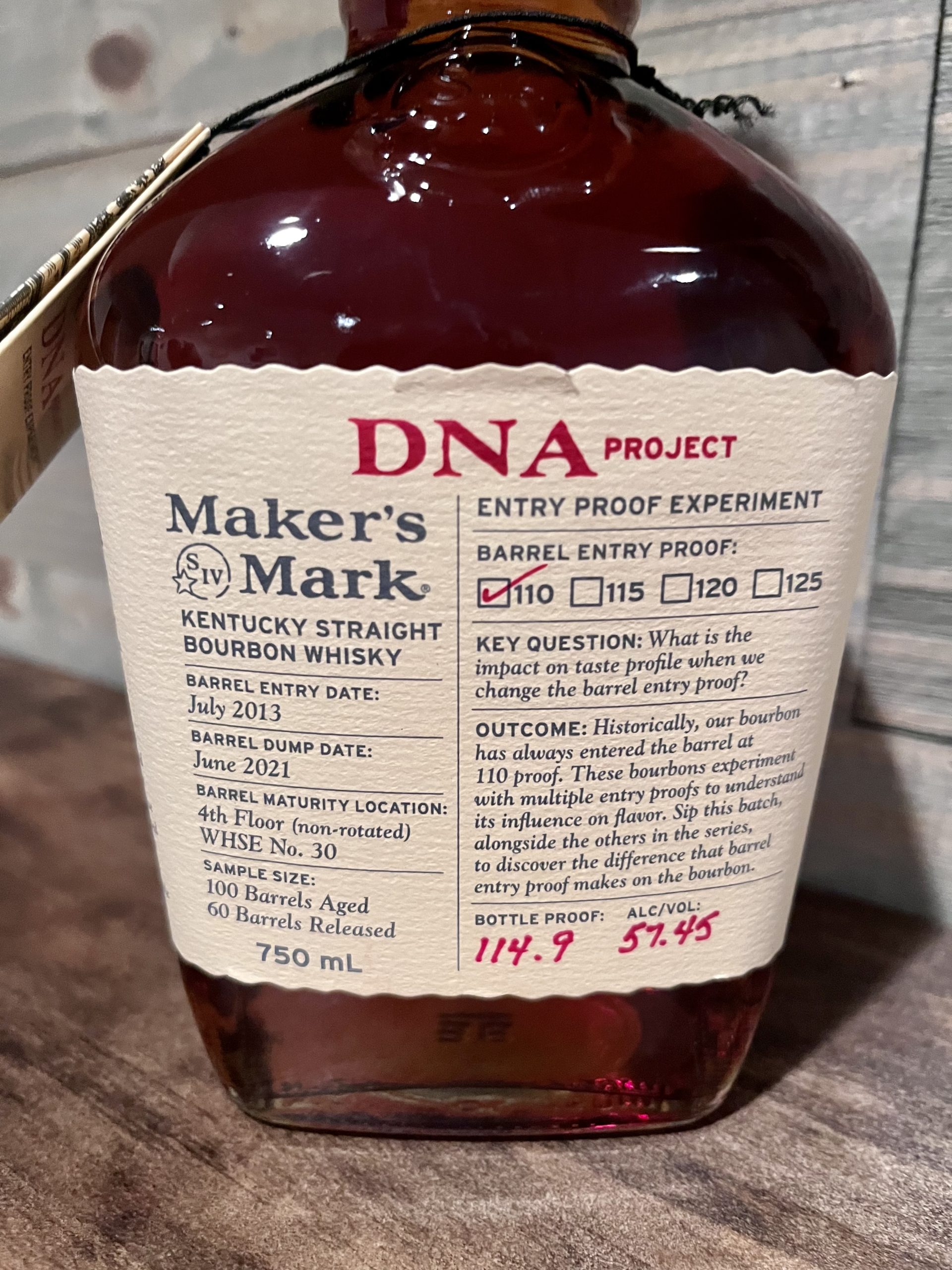 Maker's Mark DNA 110