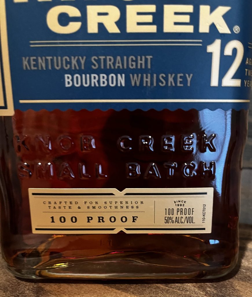 Knob Creek 12 Year