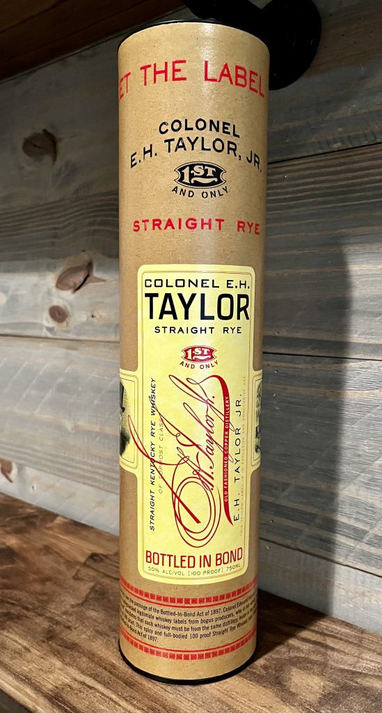 E.H. Taylor Straight Rye